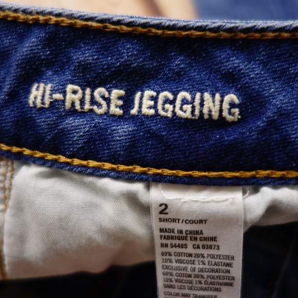 American Eagle Hi-Rise Jegging Jeans Sz 2 Short - Picture 3 of 5